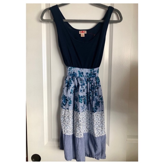 Mossimo Supply Co. Dresses & Skirts - Mossimo Supply Co. | Blue Floral Sleeveless Mini Dress